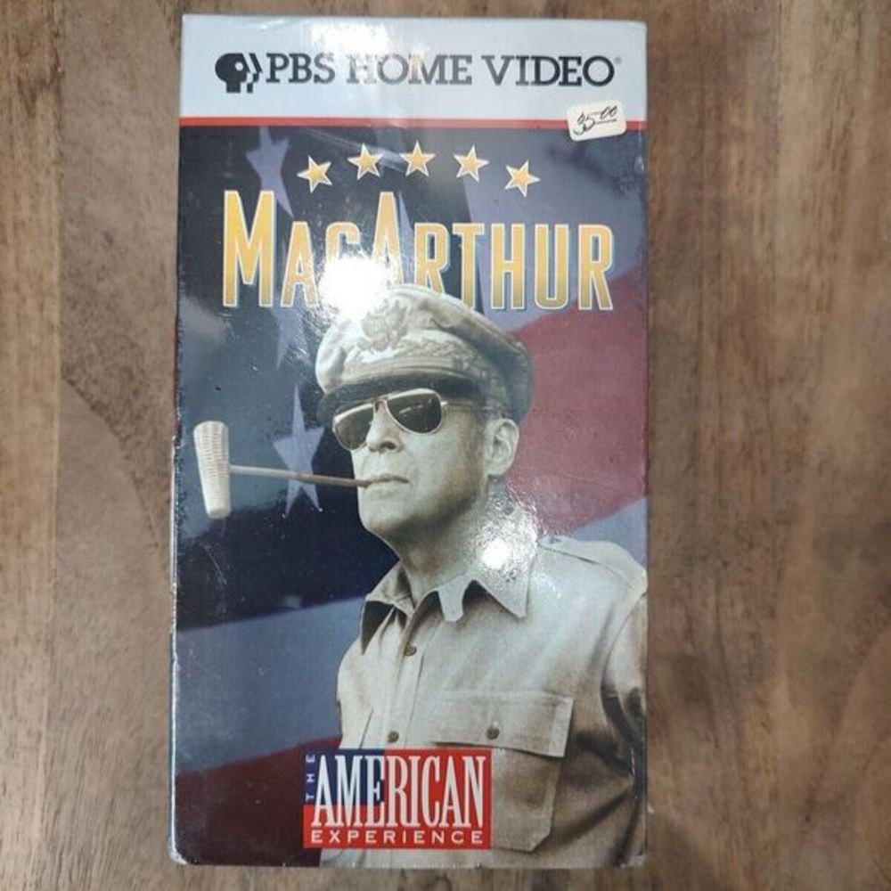 The American Experience‎  MacArthur VHS 1999 Sealed PBS War Military
